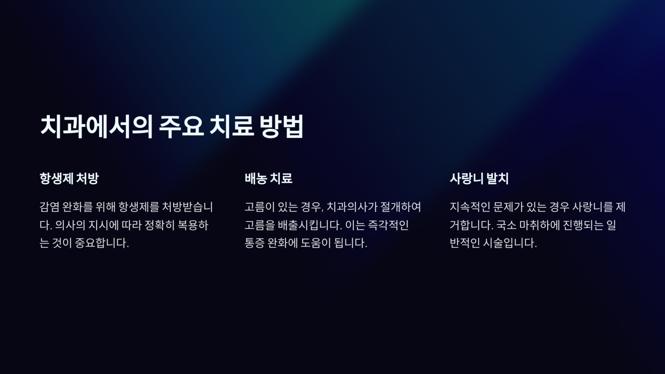 사랑니 잇몸 부었을때 7