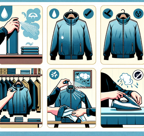 바람막이 빨래주기