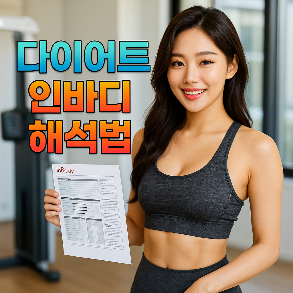다이어트 인바디 해석법: 체성분표 완전공략