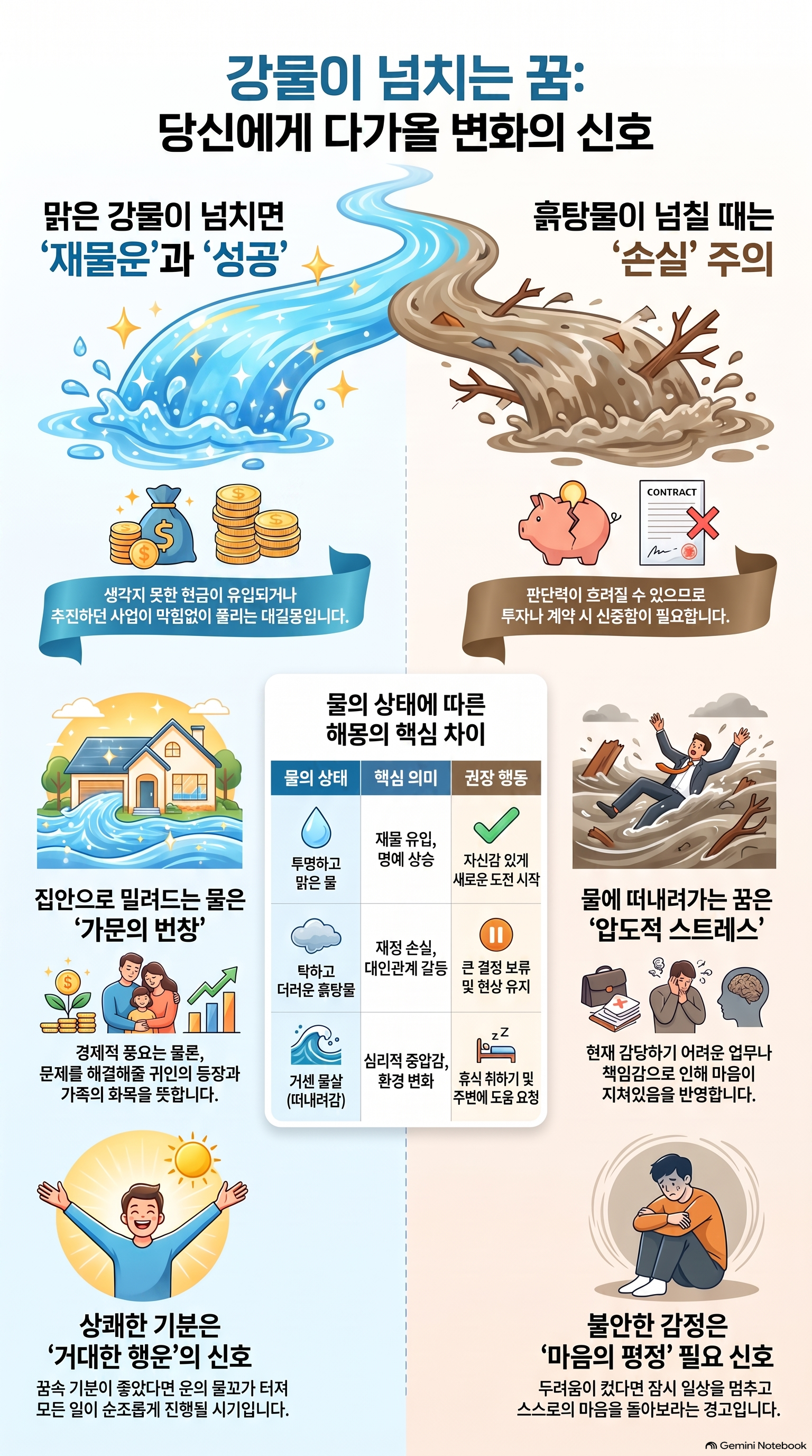 강물이 넘치는 꿈