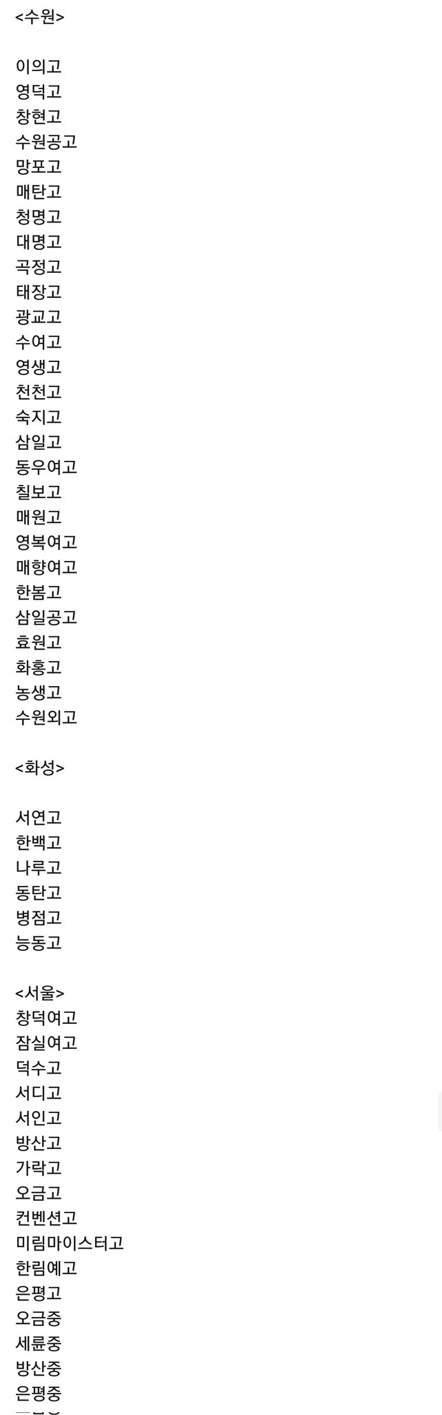 딥페이크 피해학교 명단