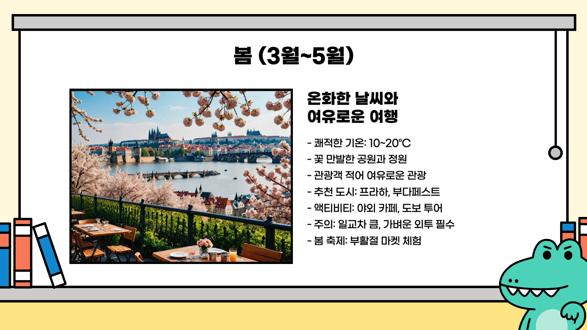 동유럽 여행하기 좋은 계절