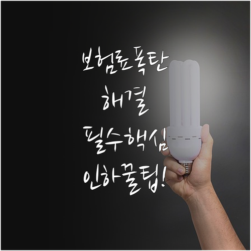 관리급여를 통한 실손보험료 인하 유도..