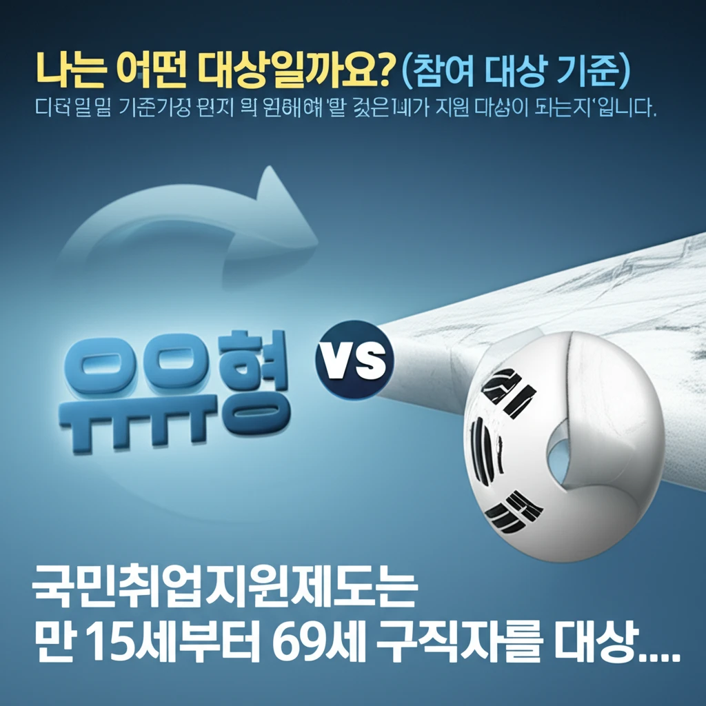 취업 경험 없는 청년 1유형 2유형 ..