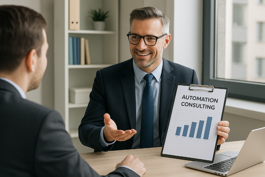 오토메이션 컨설팅 사업으로 기업 효율성 개선 도우며 수익