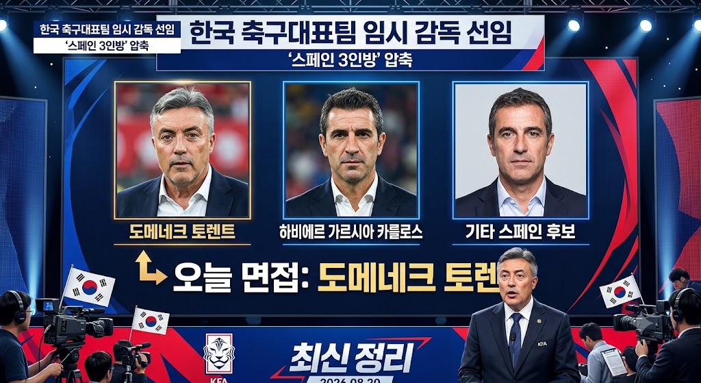 대한축구협회 한국 축구대표님 감독선임