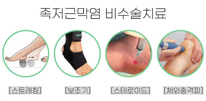 족저근막염 치료 관련 사진