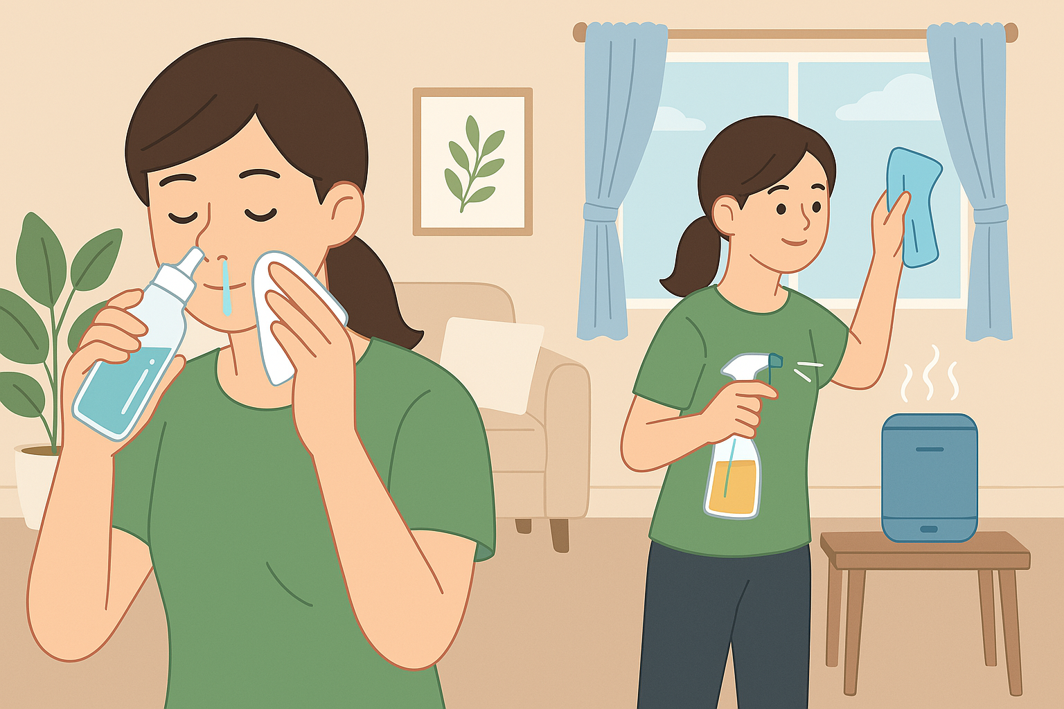 40대 비염과 알러지 체질 개선을 위한 일상 속 실천 루틴