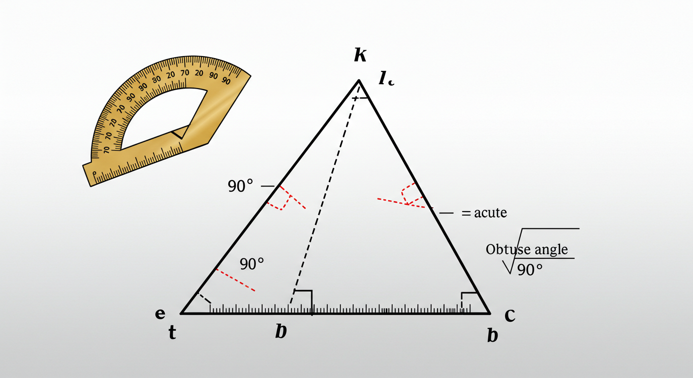 둔각삼각형의 매력: 일상 속 숨겨진 삐딱한 도형 찾아보기!