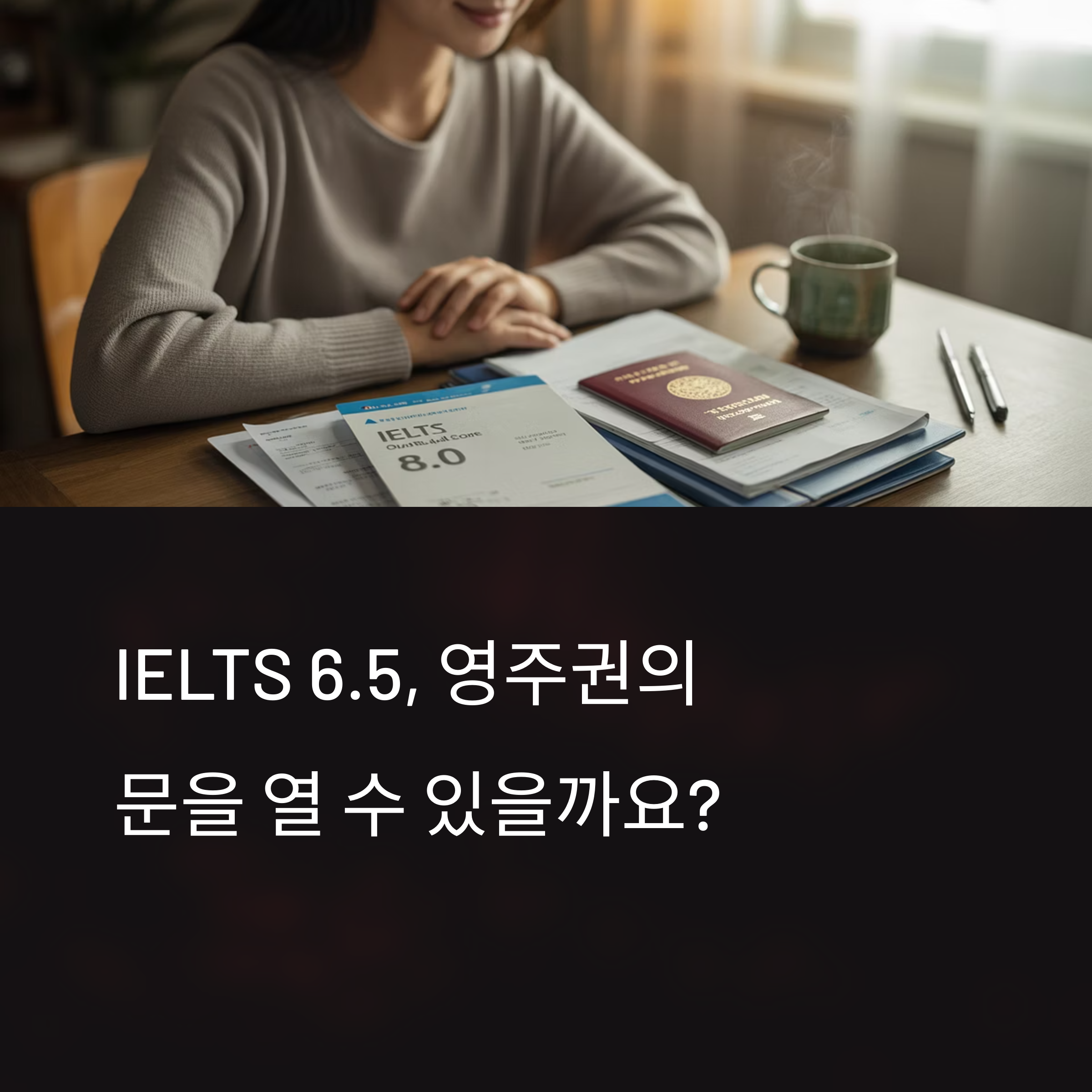 IELTS 6.5면 충분할까? 영주권 영어 현실 체크