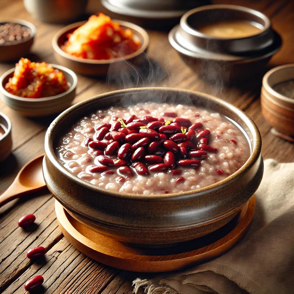 팥죽먹기
