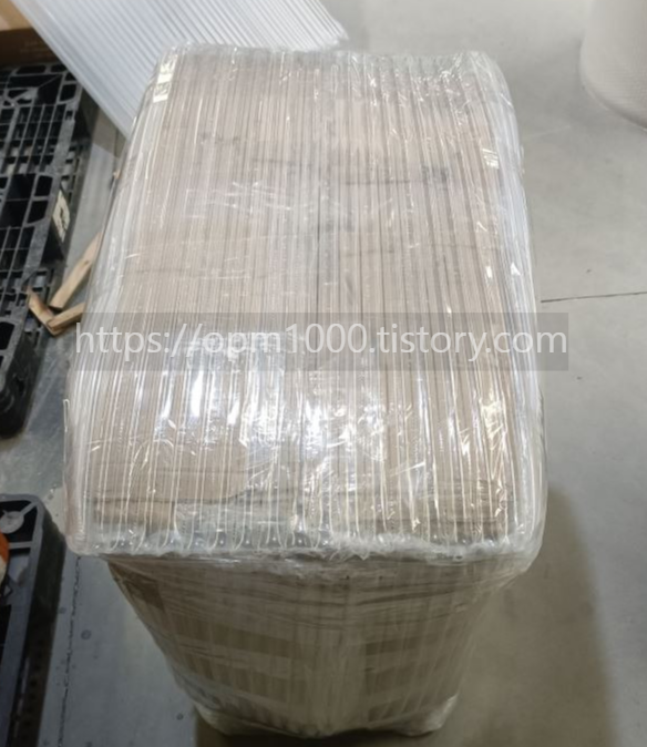 변기통 에어캡+에어스틱 포장