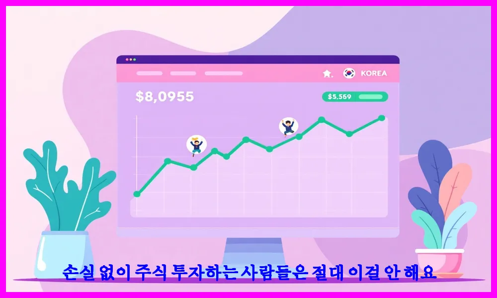 손실 없이 주식 투자하는 사람들은 절대 이걸 안 해요