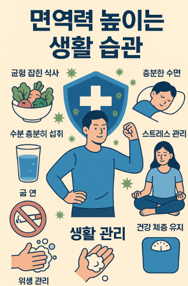 면역력 높이는 방법