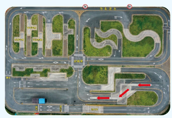 운전면허 기능시험 코스