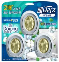페브리즈 비치형 플러스 화장실용 다우니 코튼향 3p, 6.3ml, 1개