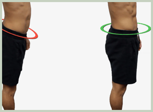 골반 전방경사 자가진단