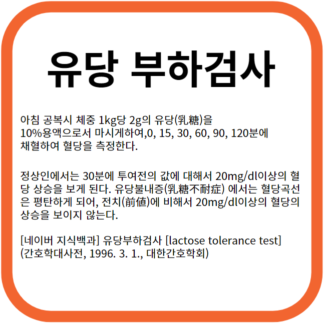 유당-부하검사