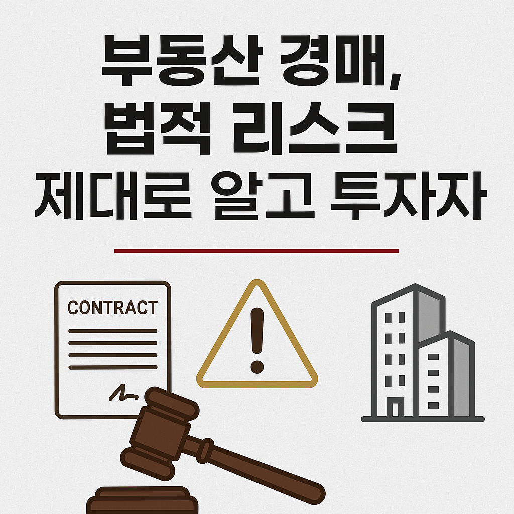 부동산 경매에서 발생할 수 있는 법적 문제와 그 해결 방법