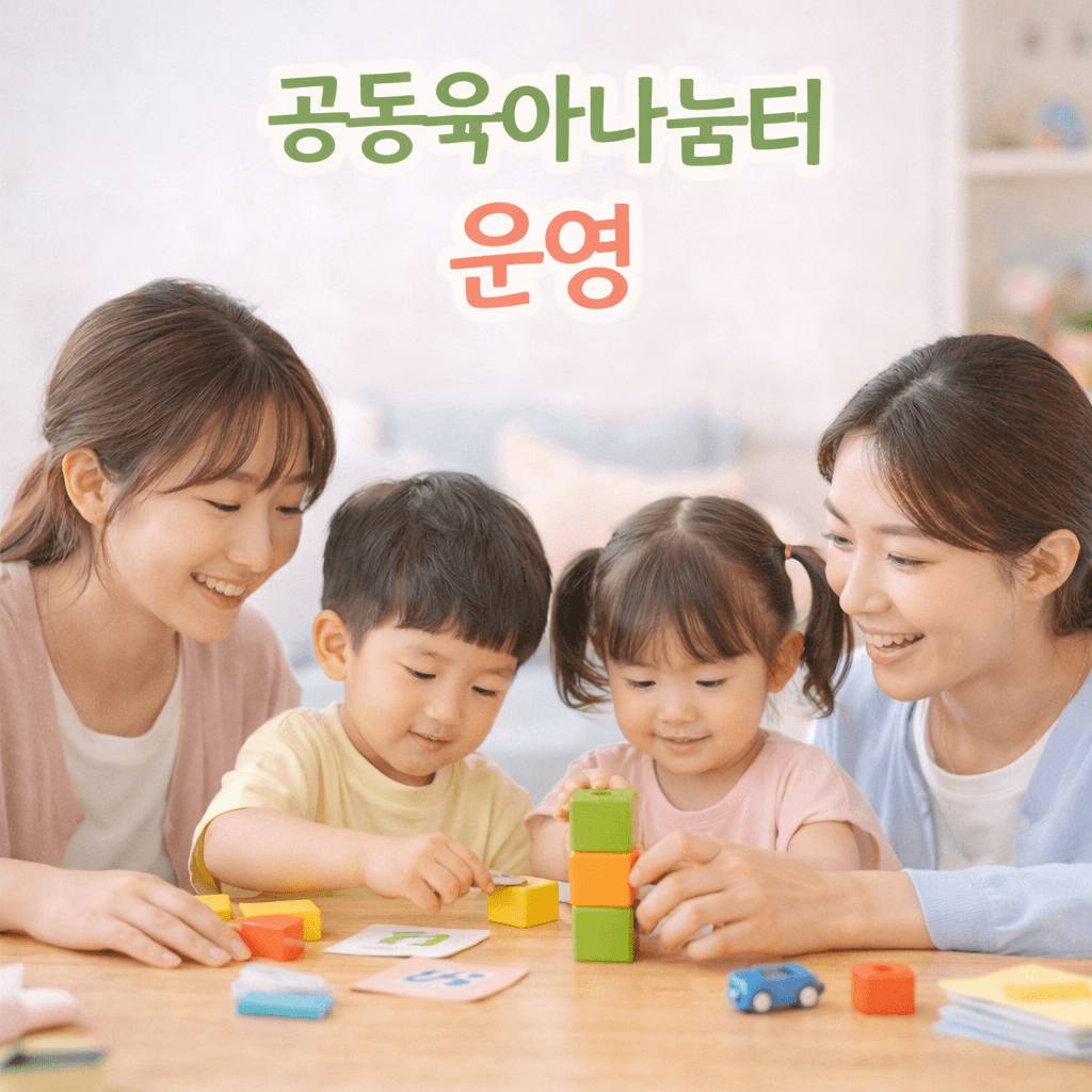 공동 육아 나눔터 운영