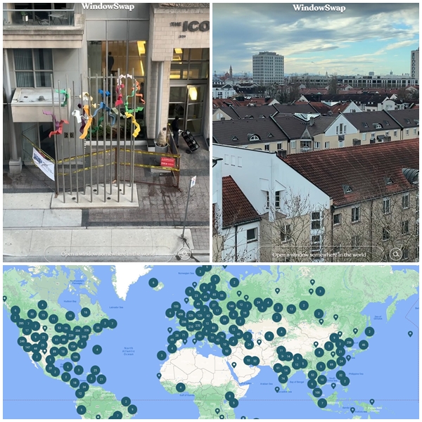 여러 창밖 풍경들