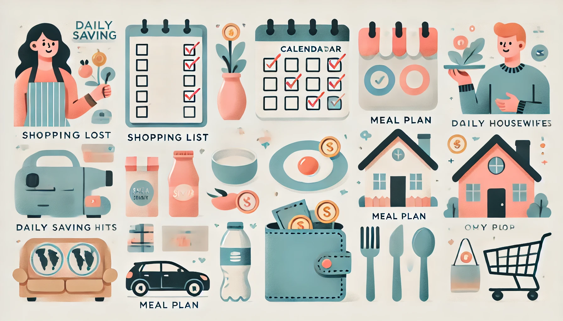 주부 짠테크 실천 습관 리스트