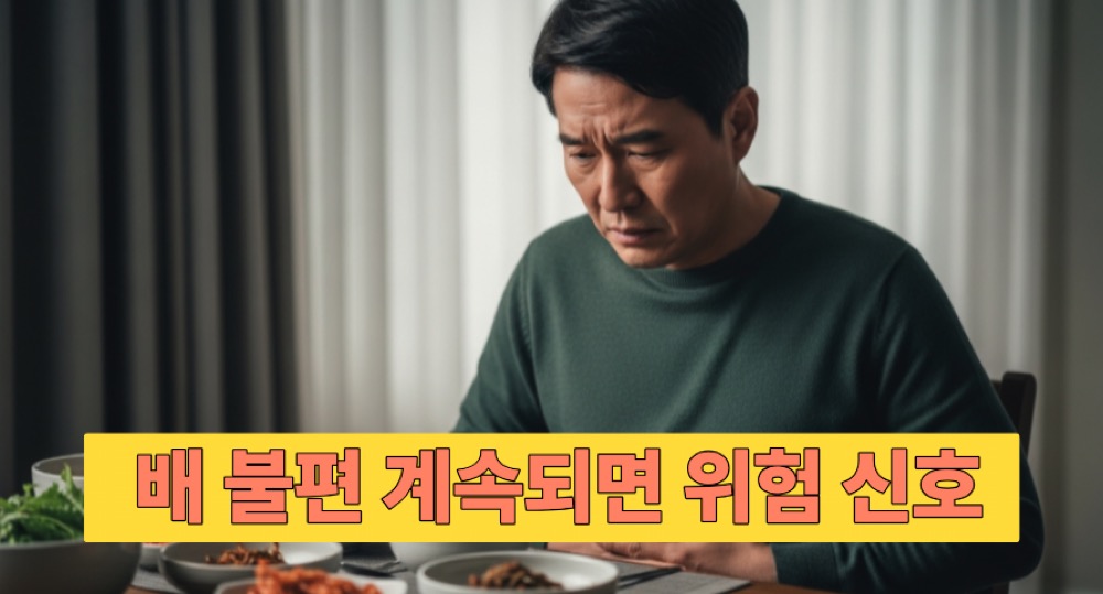 식후 배 불편
