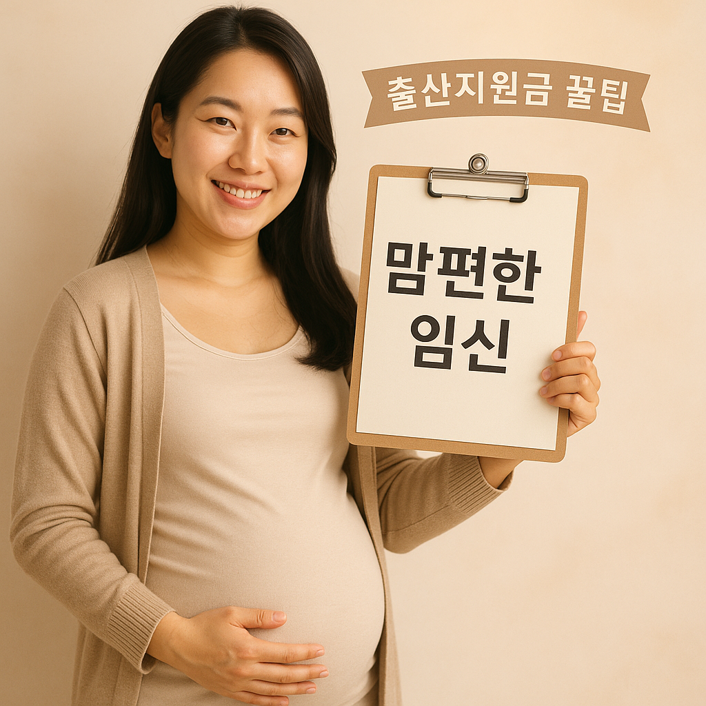 임산부 필수 정보📌 맘편한임신으로 출산지원금 받는 꿀팁