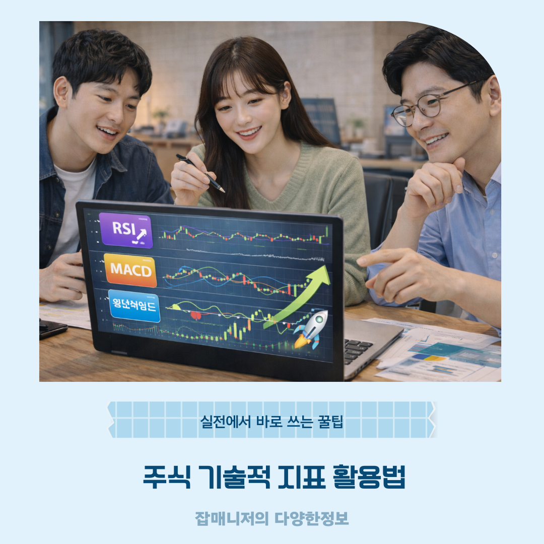 주식 기술적 지표 활용법 ❘ 실전에서 바로 쓰는 꿀팁