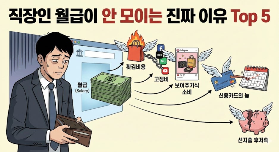 월급날 저축 먼저 하는 이유와 실천방법