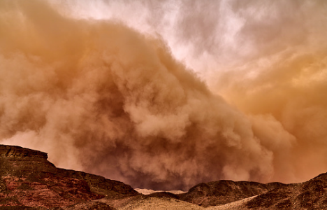 사막의모래폭풍
