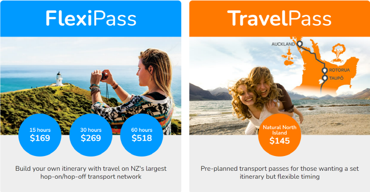 이터시티_버스의_플렉시_패스와_트래블_패스의_요금이_적혀있는_그림