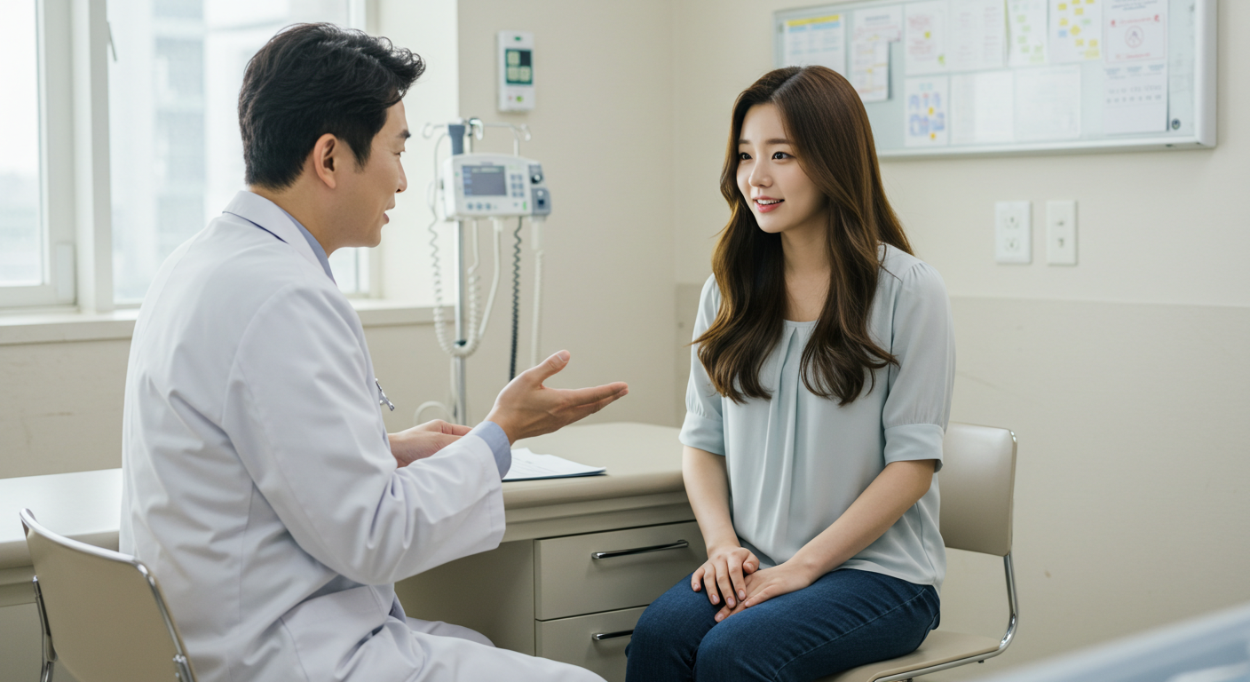건강검진, 전문의 상담