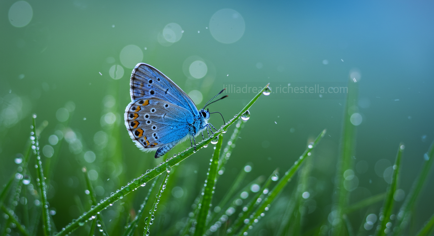 예쁜 나비를 잡는 꿈