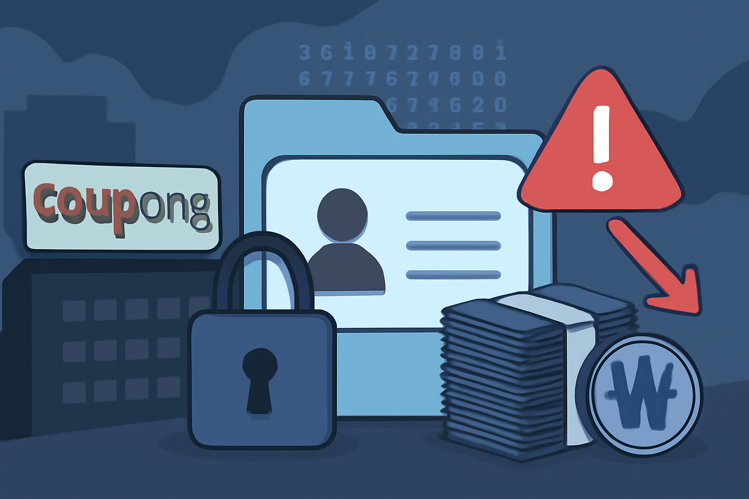 쿠팡 개인정보 유출로 1조원대 과징금 위기! 대규모 제재와 향후 대응 방안 관련 사진