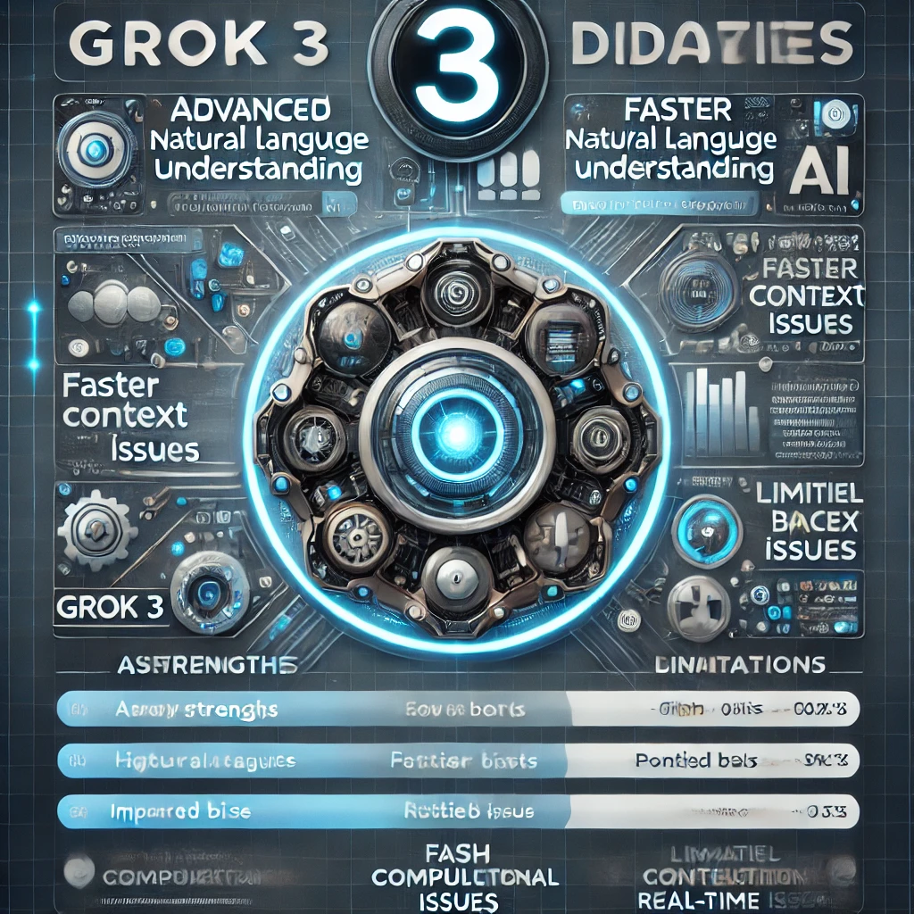 Grok3의 장점과 단점(장점, 단점, 모델 비교, 전망)