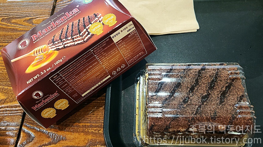 말렌카-초코맛-허니케이크-구성물-2