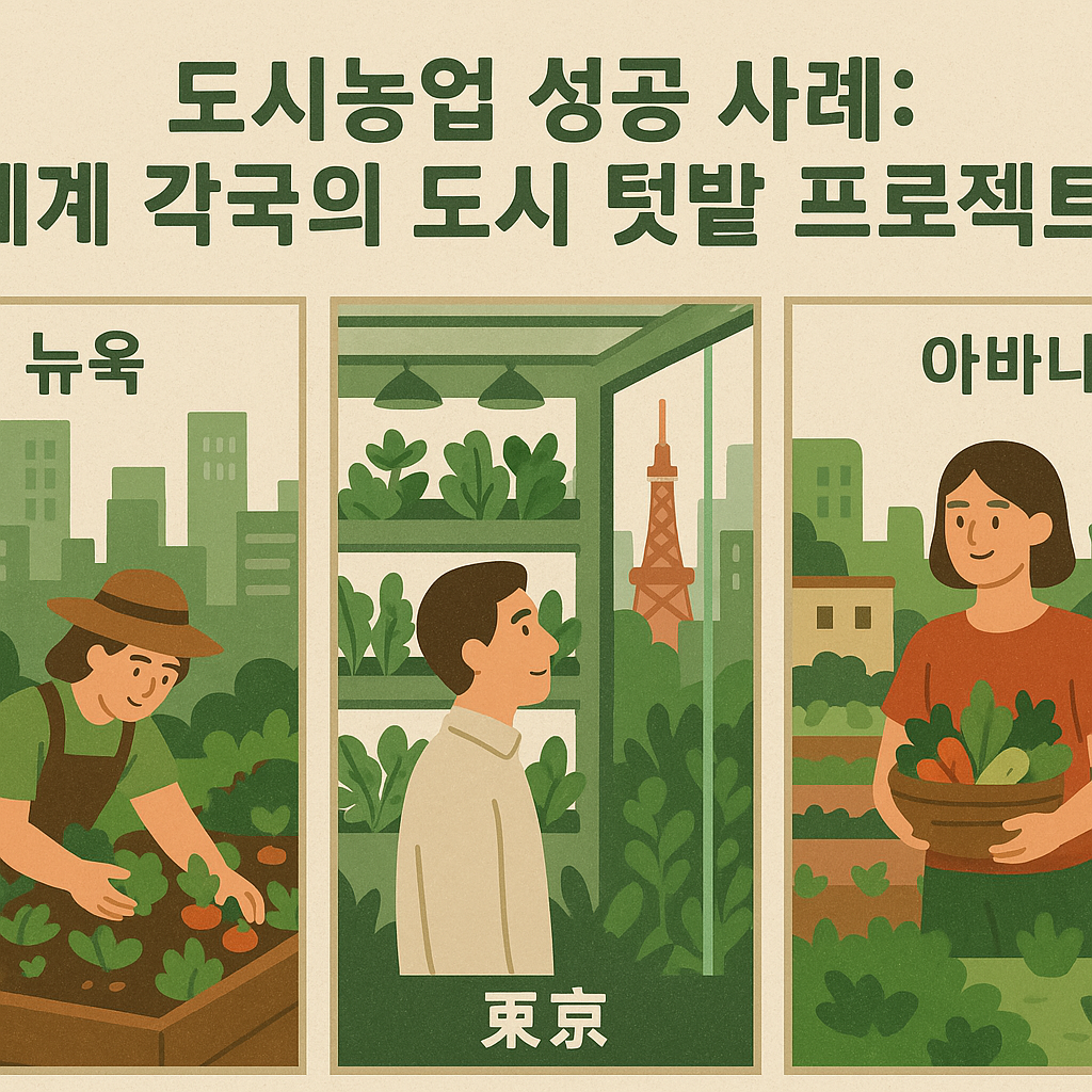 세계 각국의 도시 텃밭 프로젝트