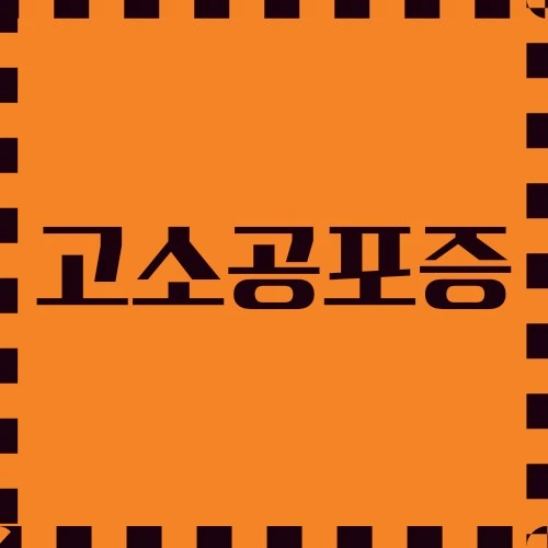 고소공포증 이해하기, 치료 및 극복 경험담, 생활습관 및 운동에 대해 살펴봅니다.
