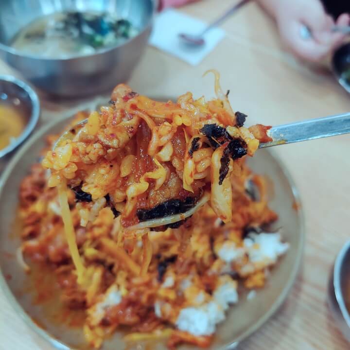 우이동멸치국수-제육덮밥