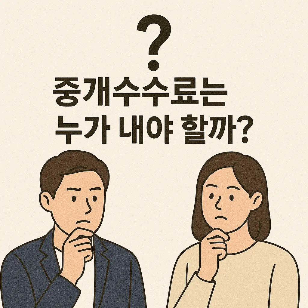 전세 계약만료 전 중개수수료