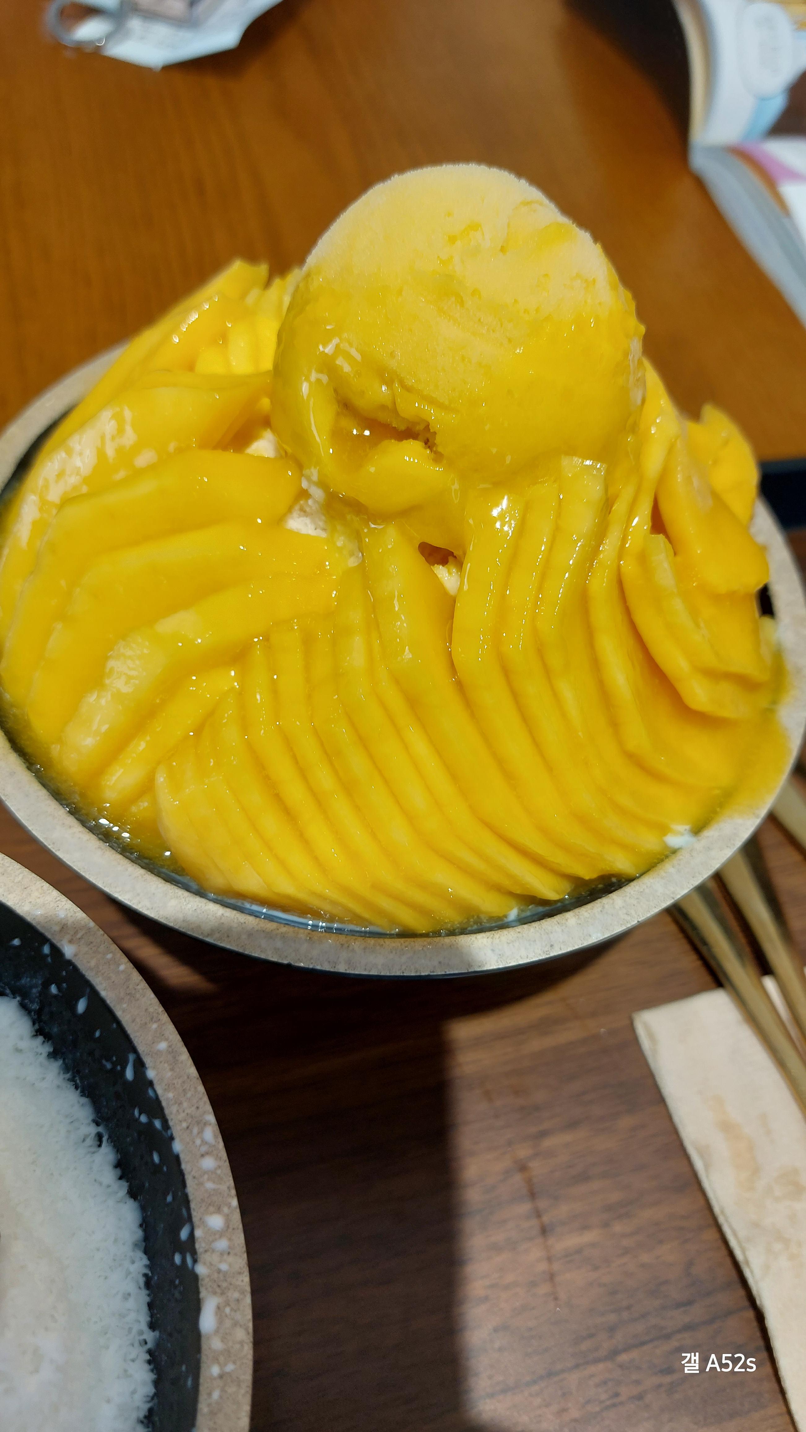 거제 아라리 망고빙수