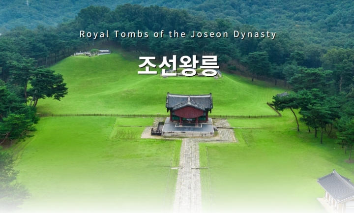 조선왕릉-전경-항공뷰