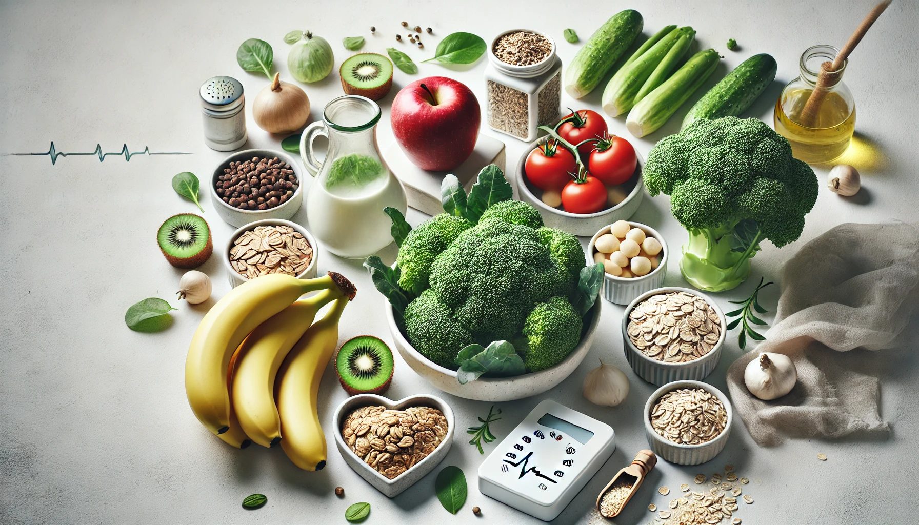 혈압을 낮춘 식탁