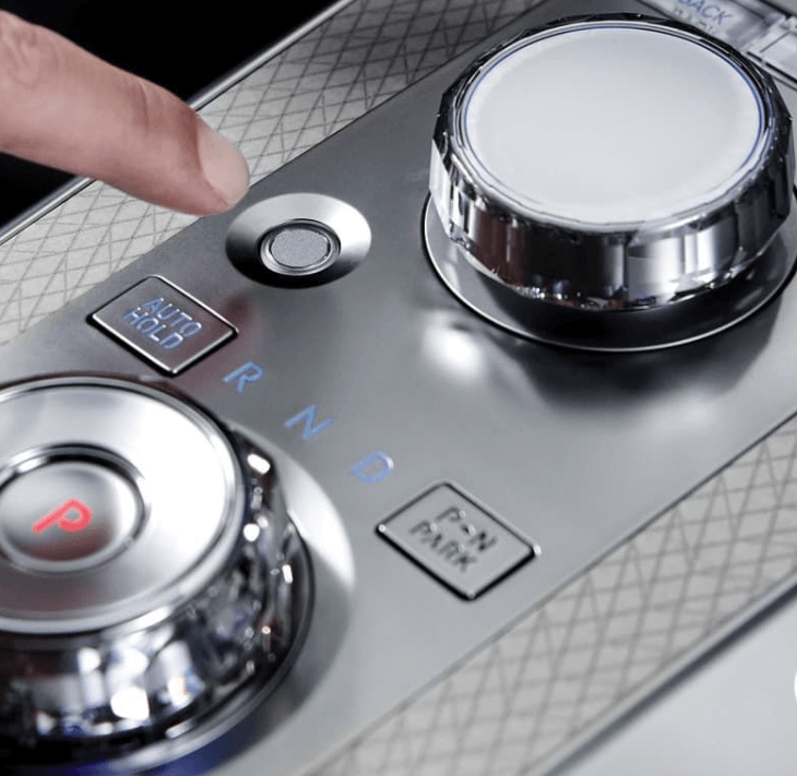 GV 80 쿠페 전자식 변속 다이얼