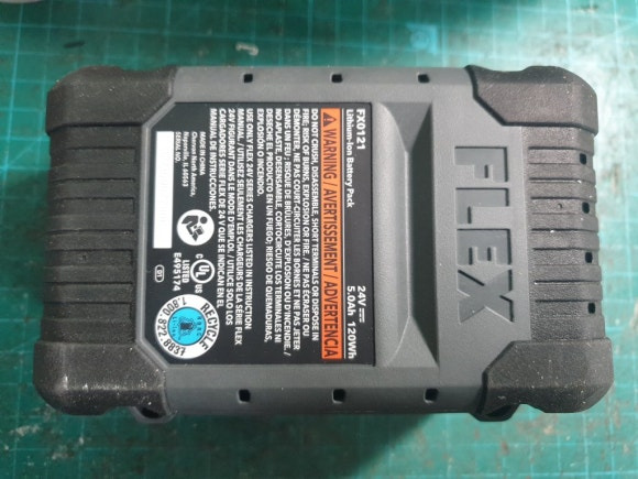 flex 24v 5A 배터리