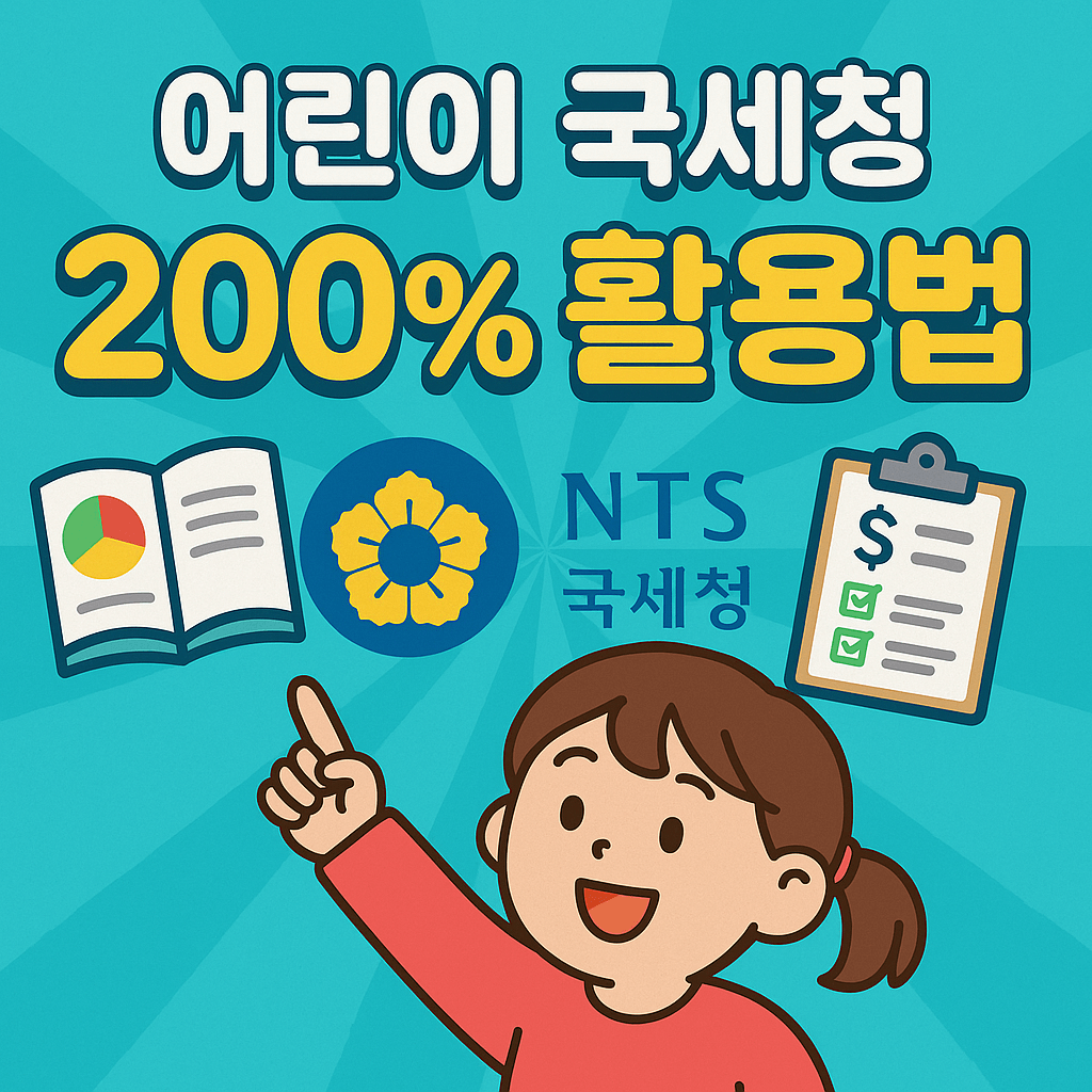 어린이 국세청 200% 활용법