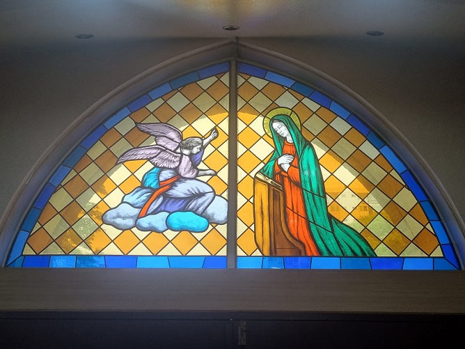 삼례성당 스테인드글라스