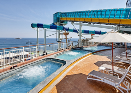 속초 롯데리조트 워터파크 외부 바데풀