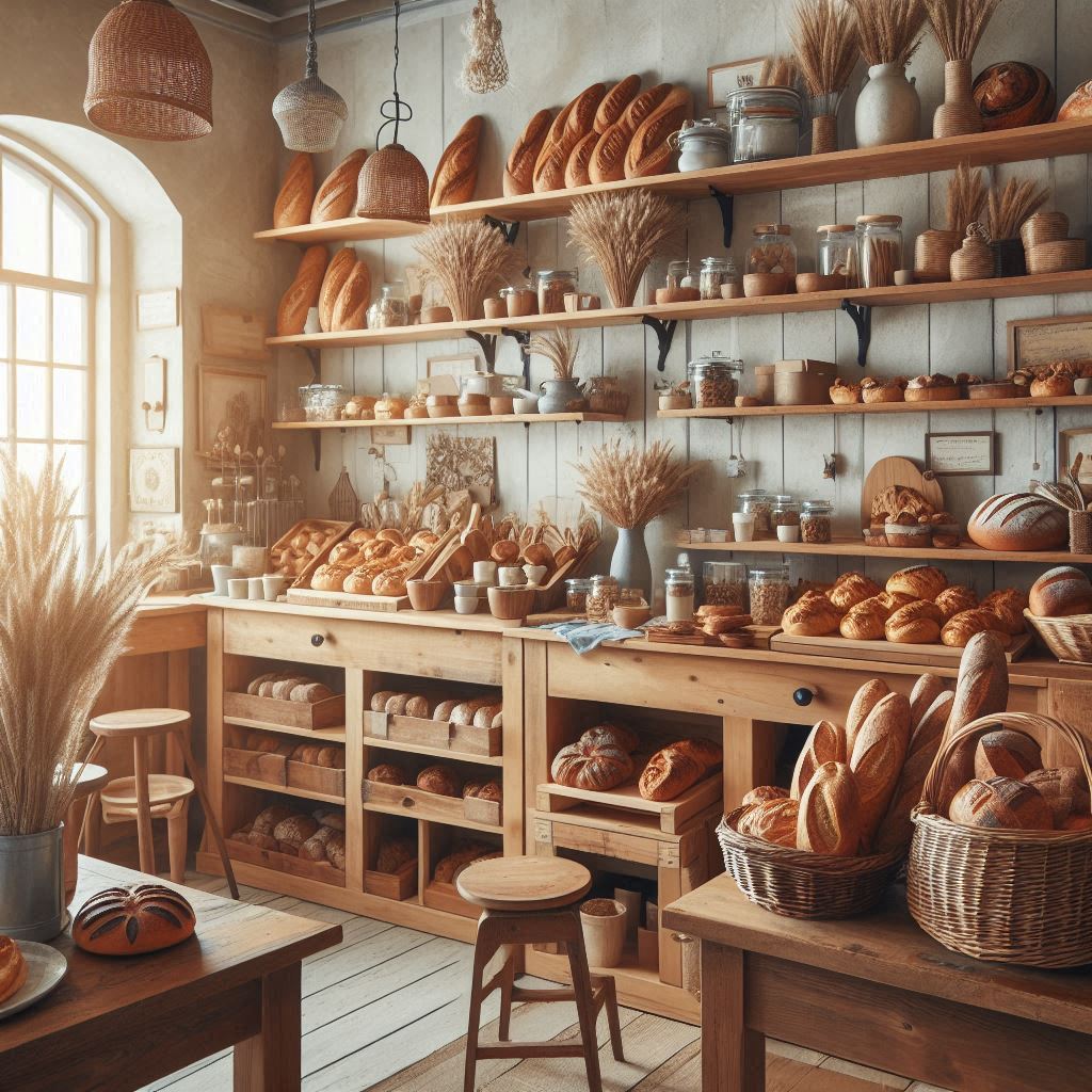 베이커리 배경